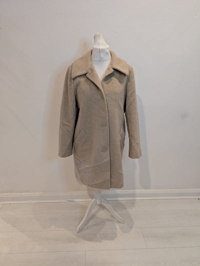Marks & Spencers Beige Coat 14