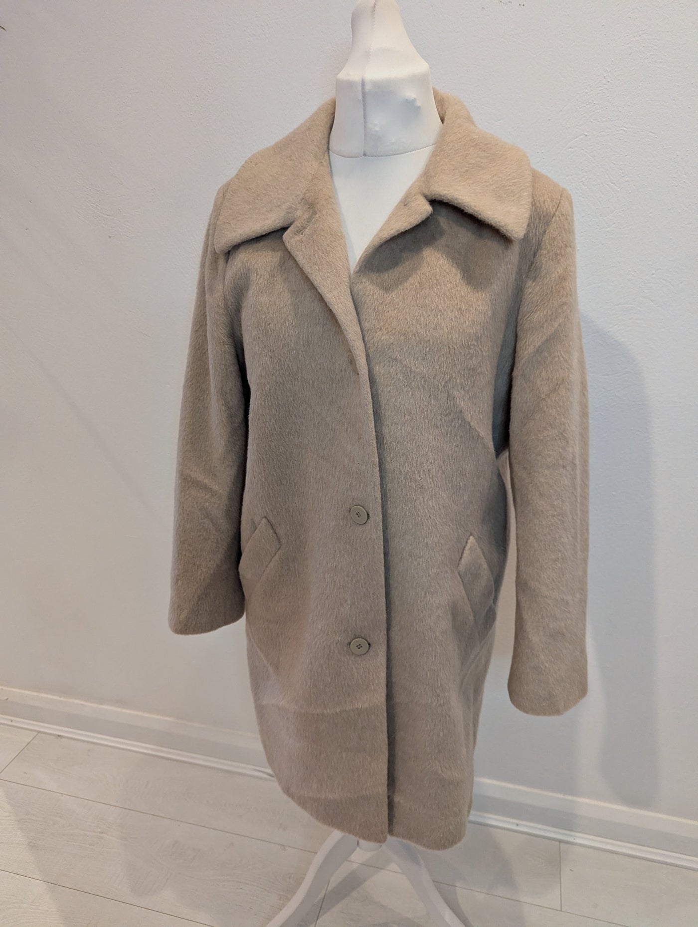 Marks & Spencers Beige Coat 14