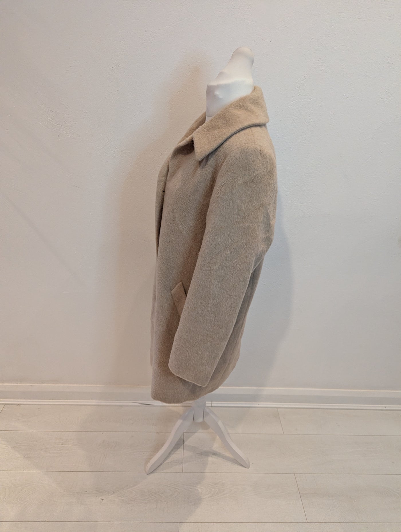 Marks & Spencers Beige Coat 14