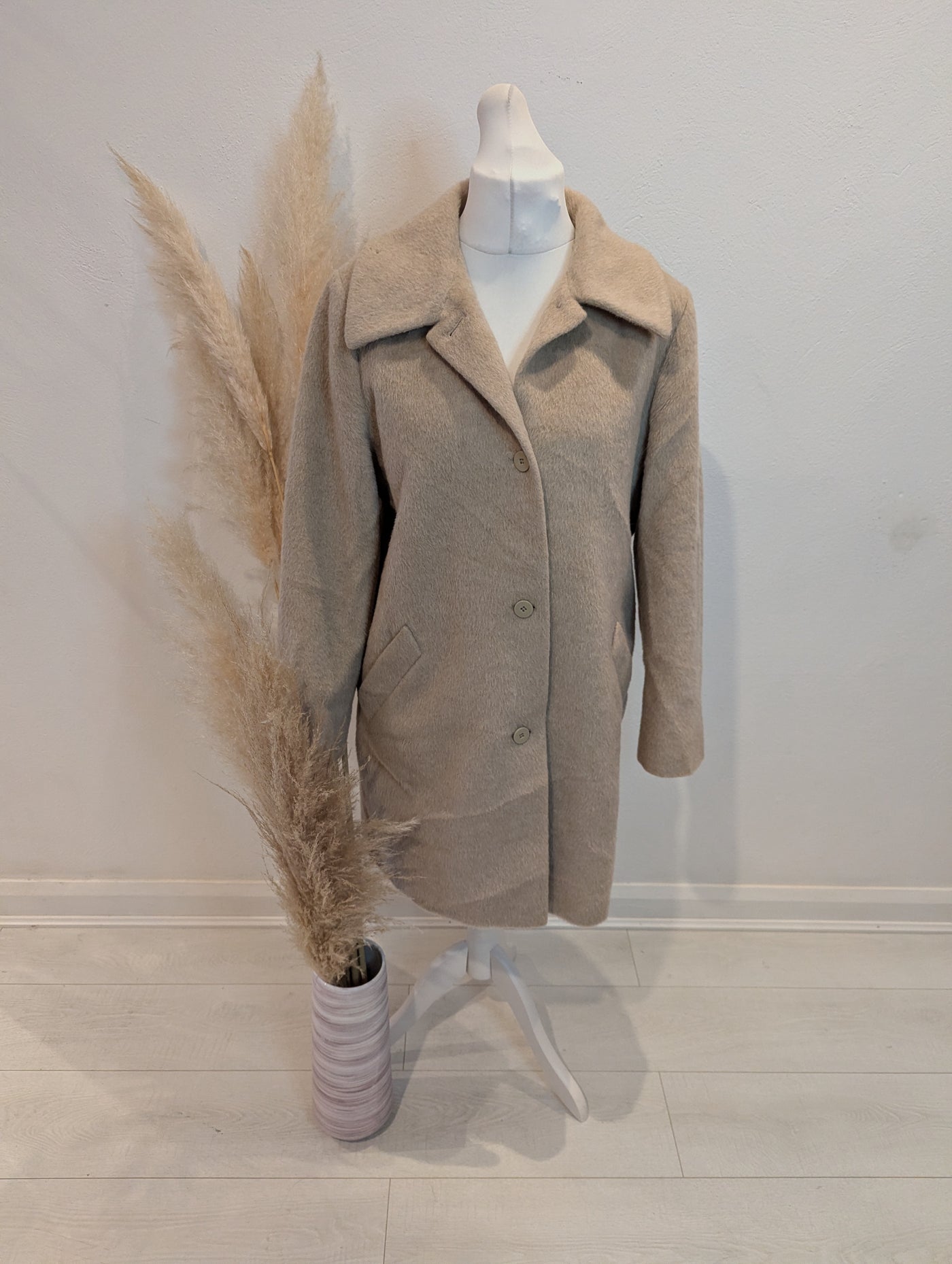 Marks & Spencers Beige Coat 14