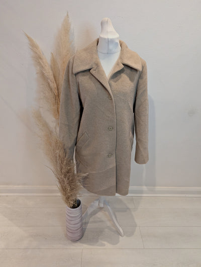 Marks & Spencers Beige Coat 14