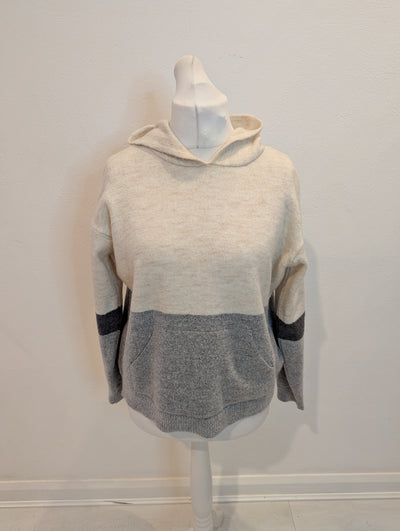 More & More Grey Mix Hooded Jumper NWT M