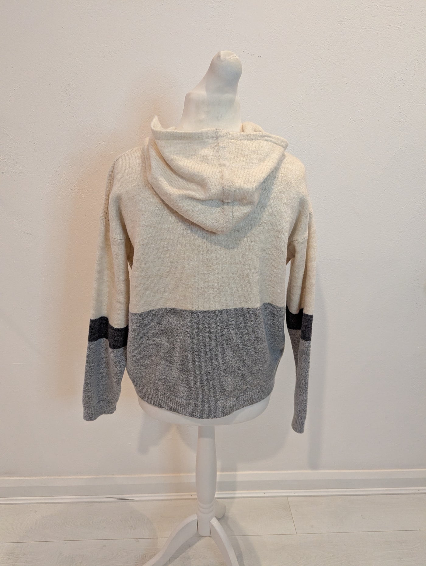 More & More Grey Mix Hooded Jumper NWT M