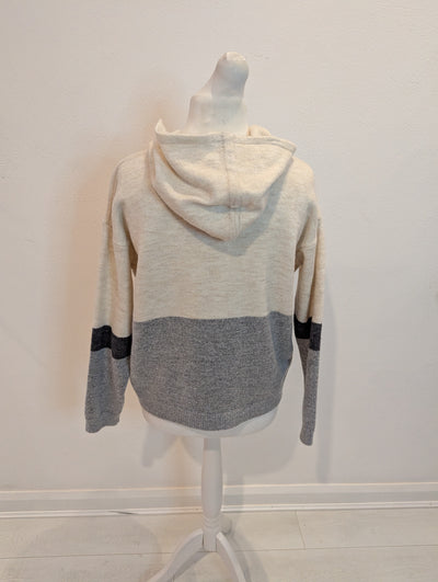 More & More Grey Mix Hooded Jumper NWT M