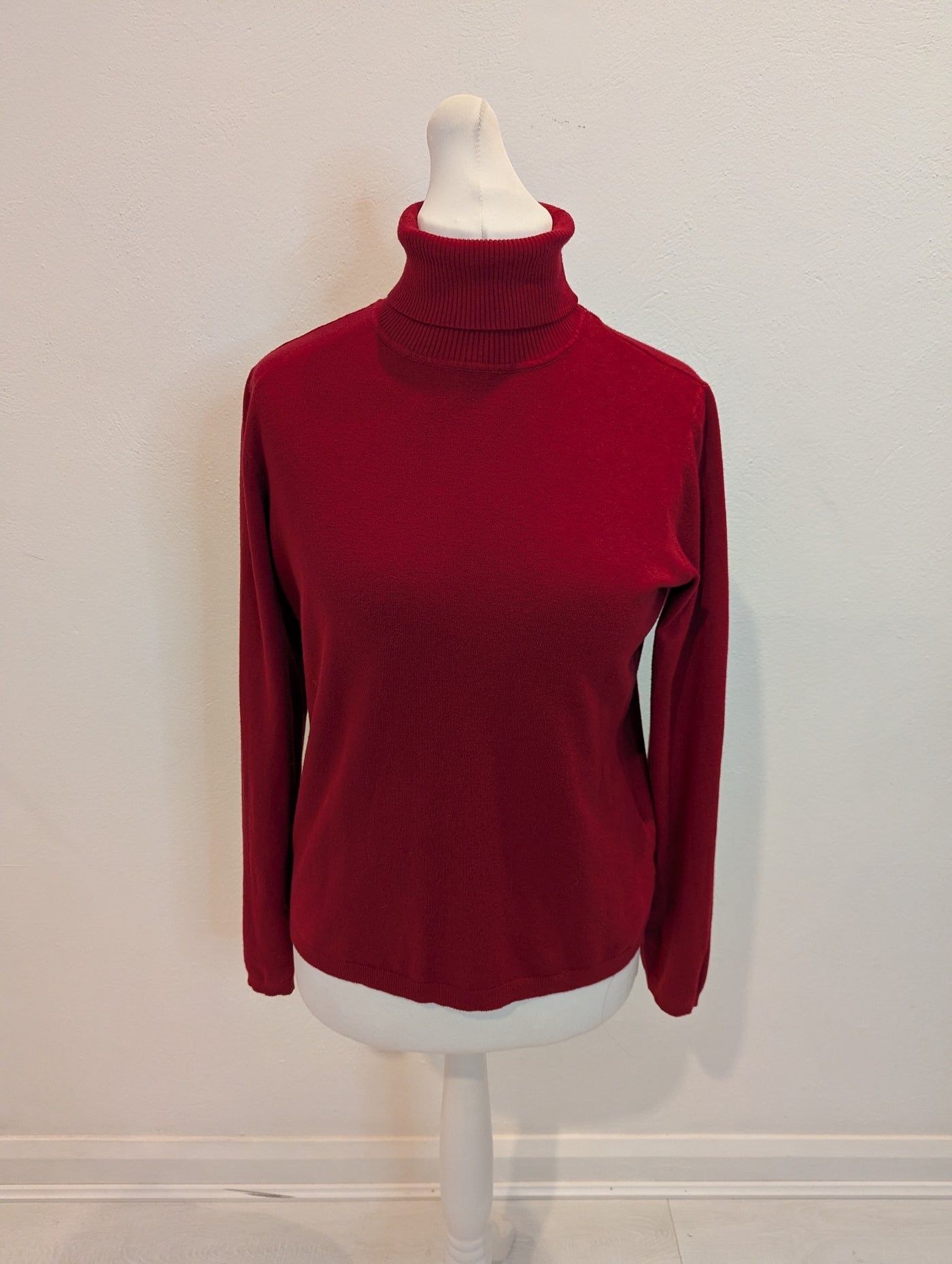 Andam Red Polo Neck Jumper 16 NWT