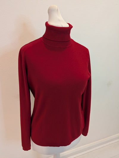 Andam Red Polo Neck Jumper 16 NWT