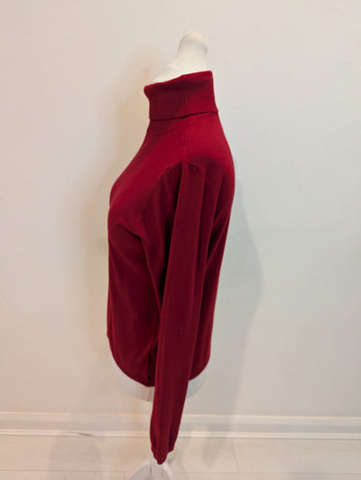 Andam Red Polo Neck Jumper 16 NWT