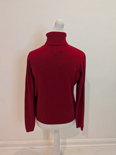 Andam Red Polo Neck Jumper 16 NWT