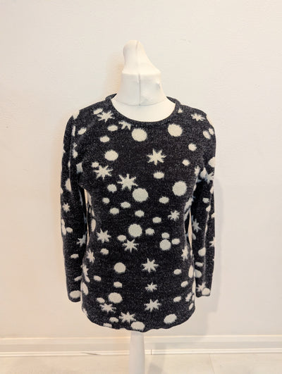 No2moro Black/White Jumper M