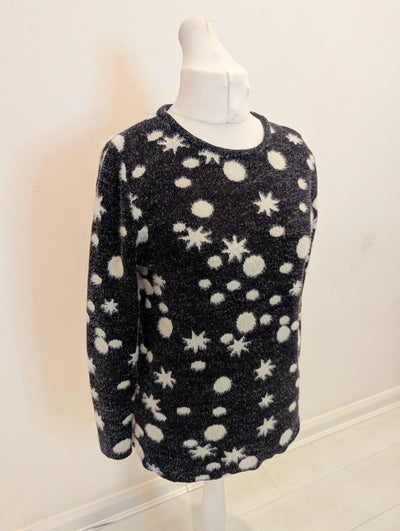 No2moro Black/White Jumper M