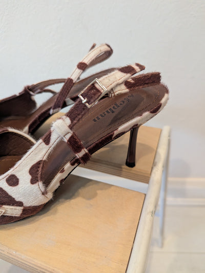 Stephan Paris Pony Hair Heels 7