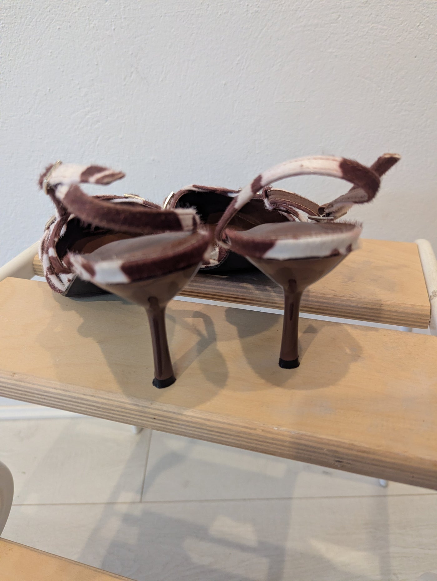 Stephan Paris Pony Hair Heels 7