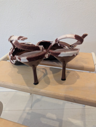 Stephan Paris Pony Hair Heels 7