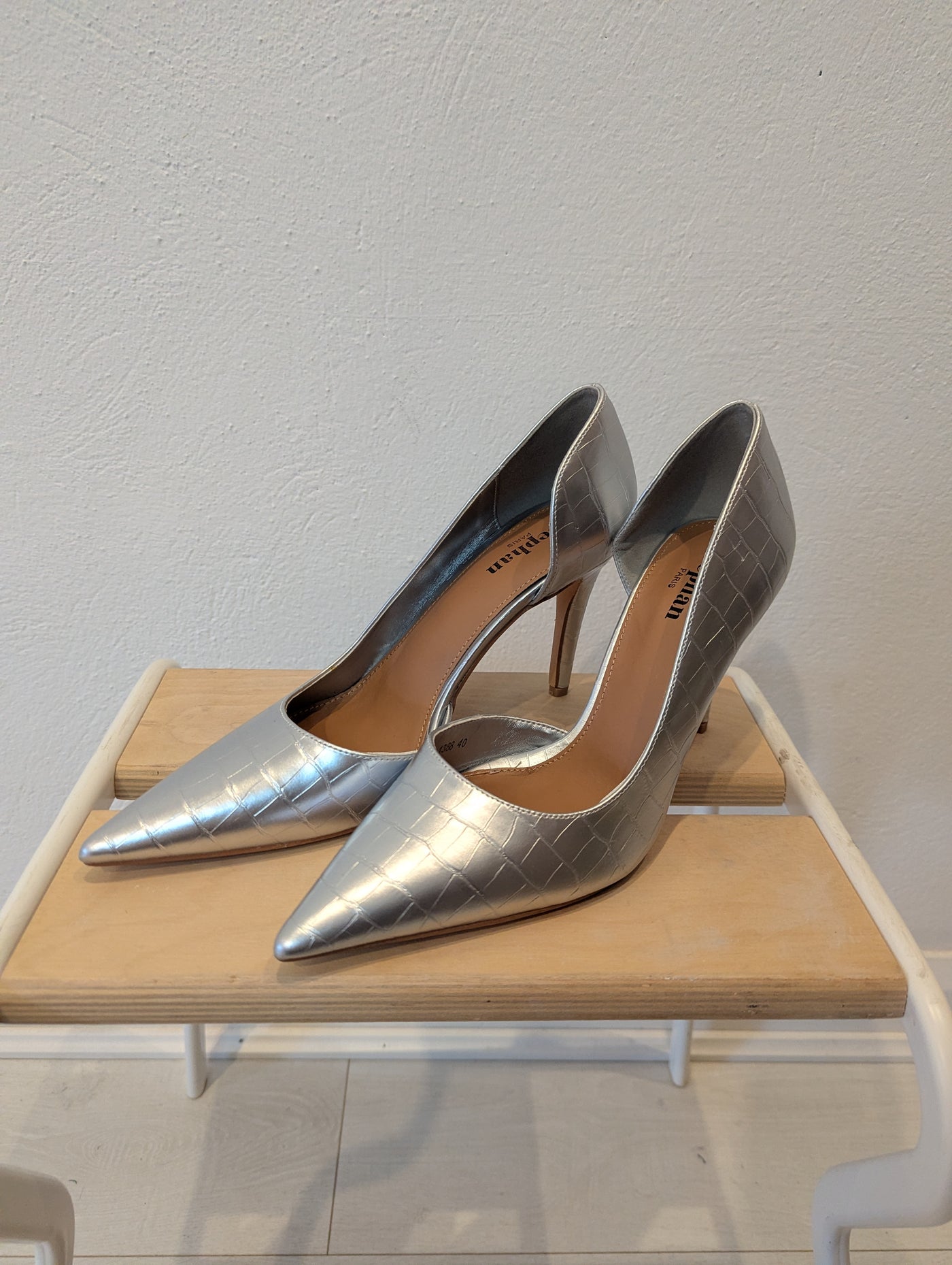 Stephan Silver Heels 7