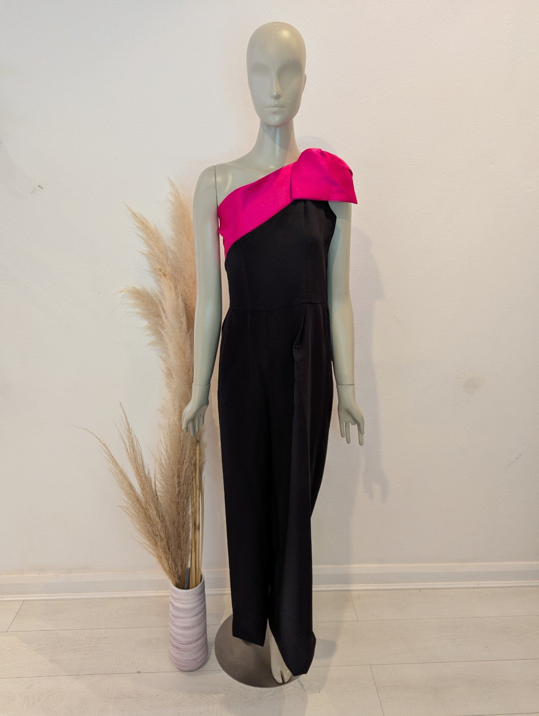 Coast Pink Bow Shoulder Jumpsuit 18