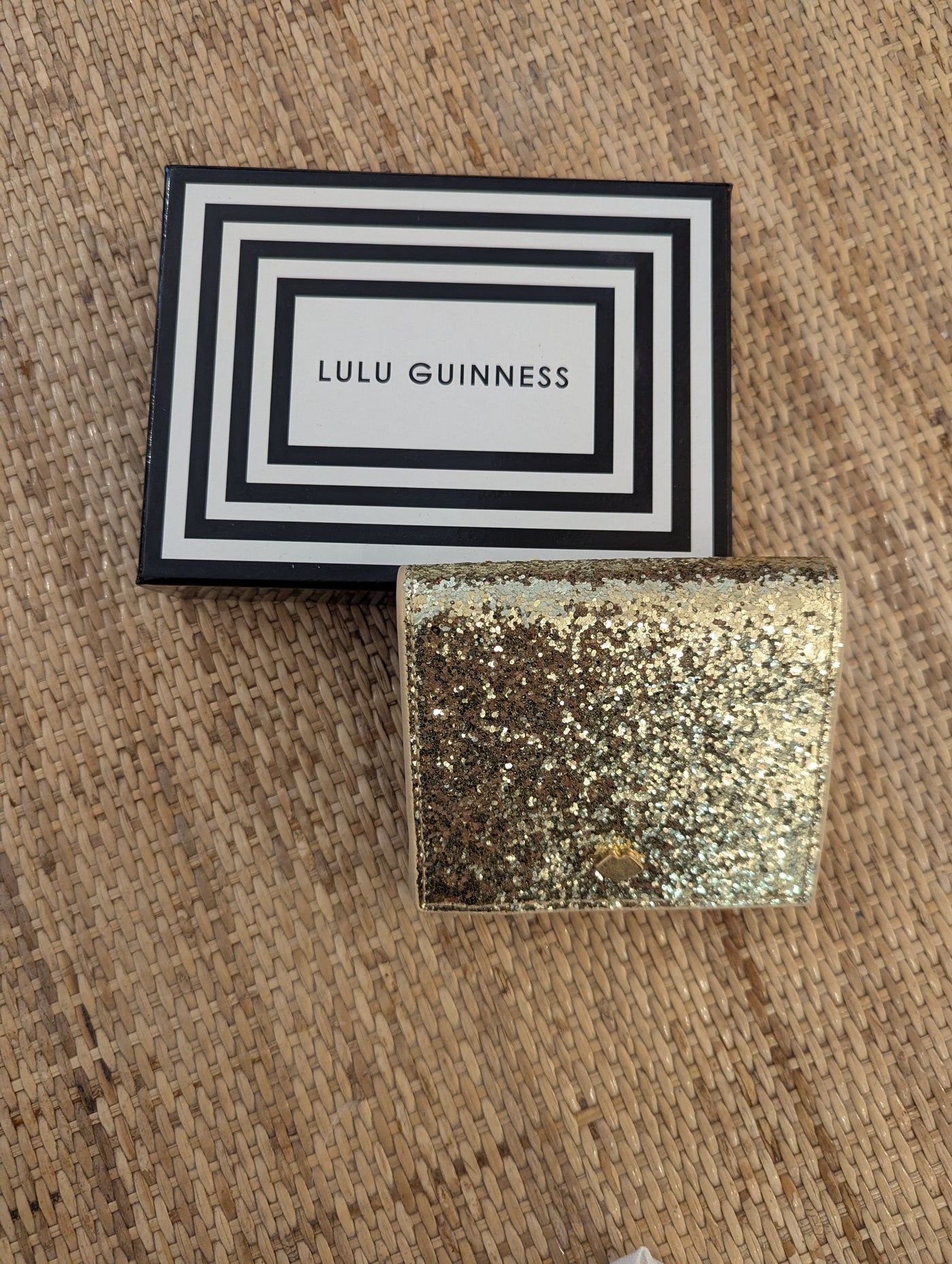 Lulu Guiness sparkle purse