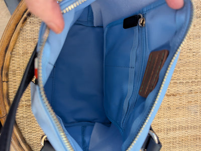 Tommy Hilfiger Blue Shell Crossbody