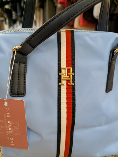 Tommy Hilfiger Blue Shell Crossbody