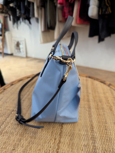 Tommy Hilfiger Blue Shell Crossbody