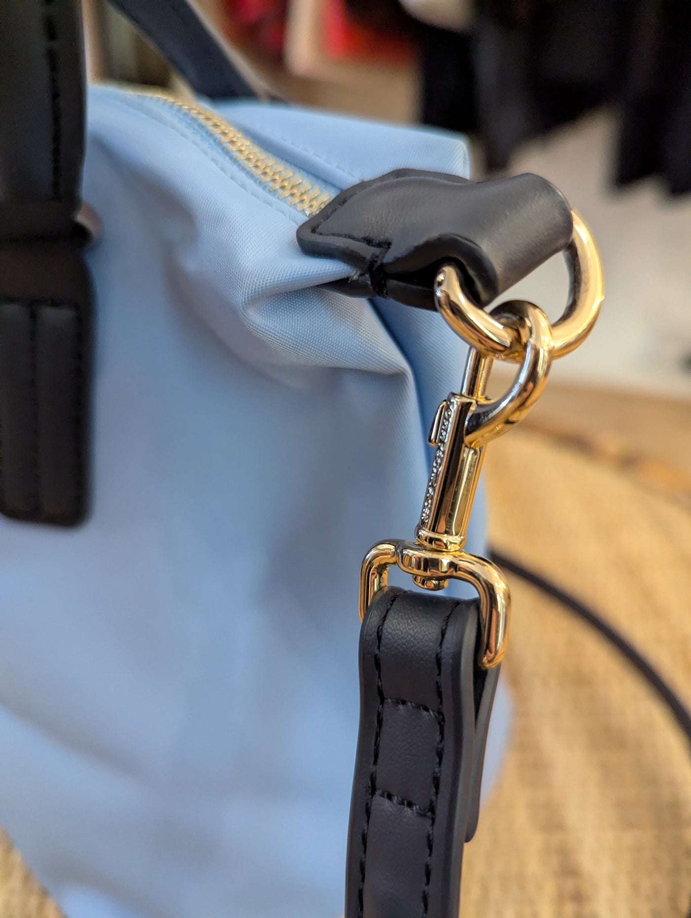 Tommy Hilfiger Blue Shell Crossbody