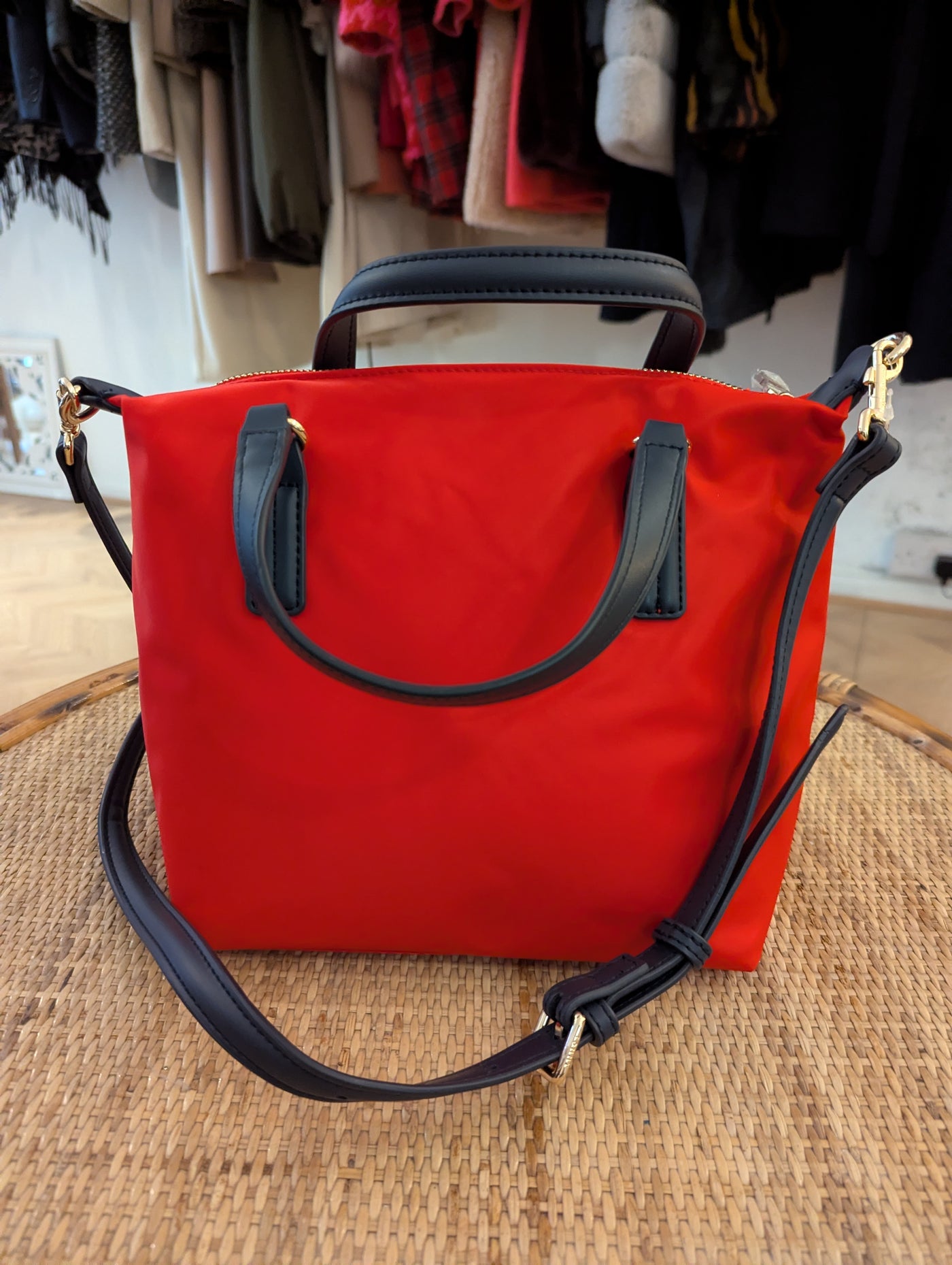 Tommy Hilfiger Red Shell Crossbody