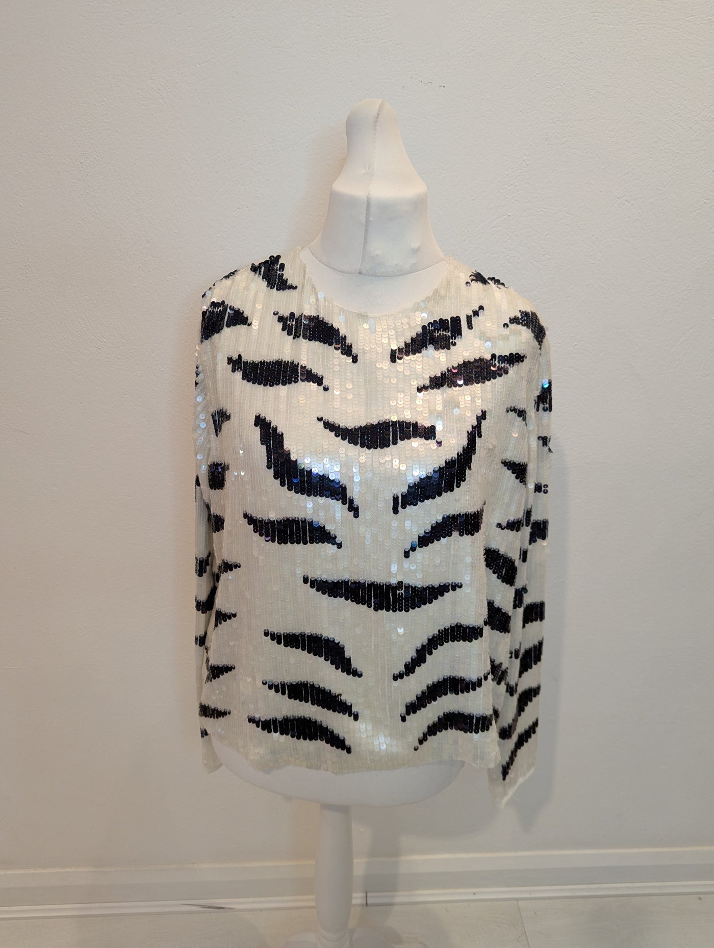 ASOS Sequin Open Back Top 18 NWT RRP £75