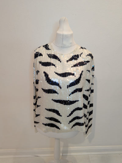 ASOS Sequin Open Back Top 18 NWT RRP £75