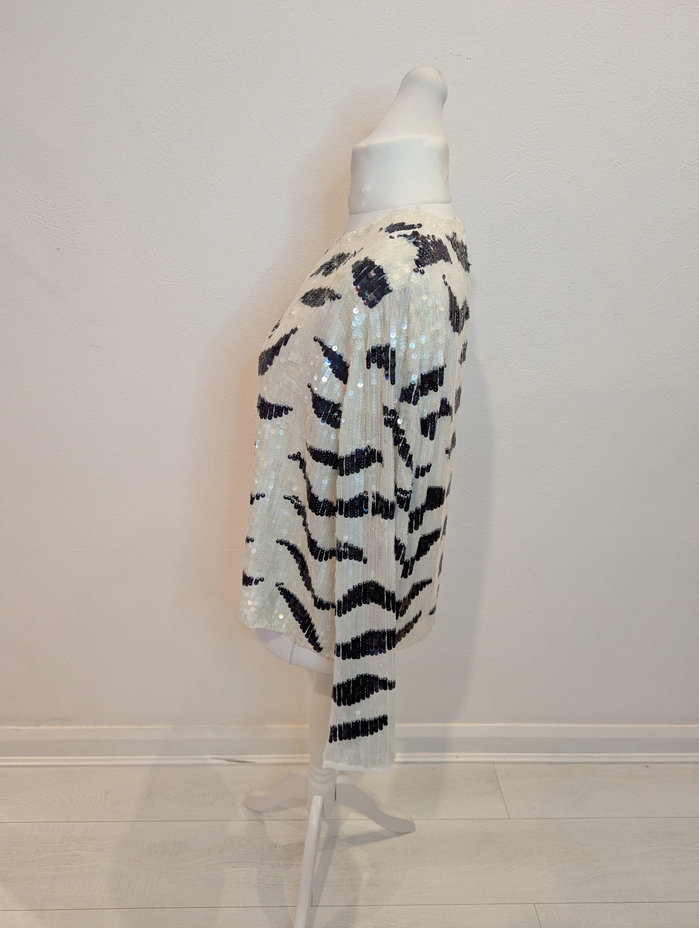 ASOS Sequin Open Back Top 18 NWT RRP £75