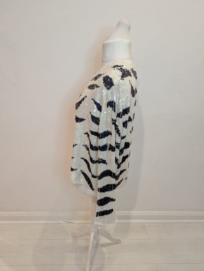 ASOS Sequin Open Back Top 18 NWT RRP £75