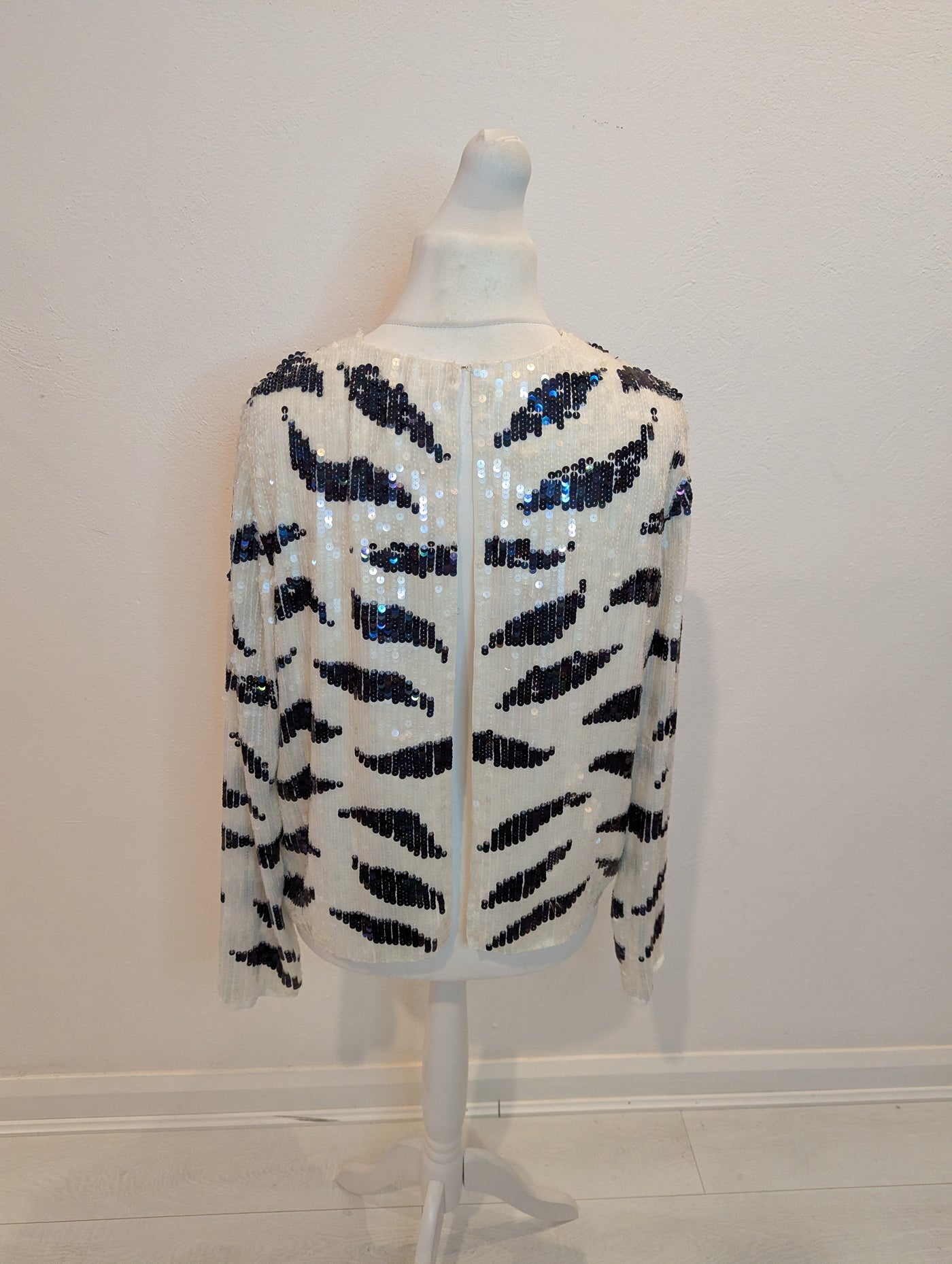 ASOS Sequin Open Back Top 18 NWT RRP £75