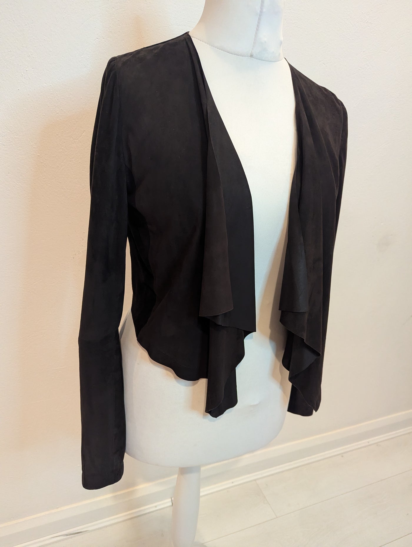 Day Birger Et Mikkelsen dark brown suede cropped jacket 12