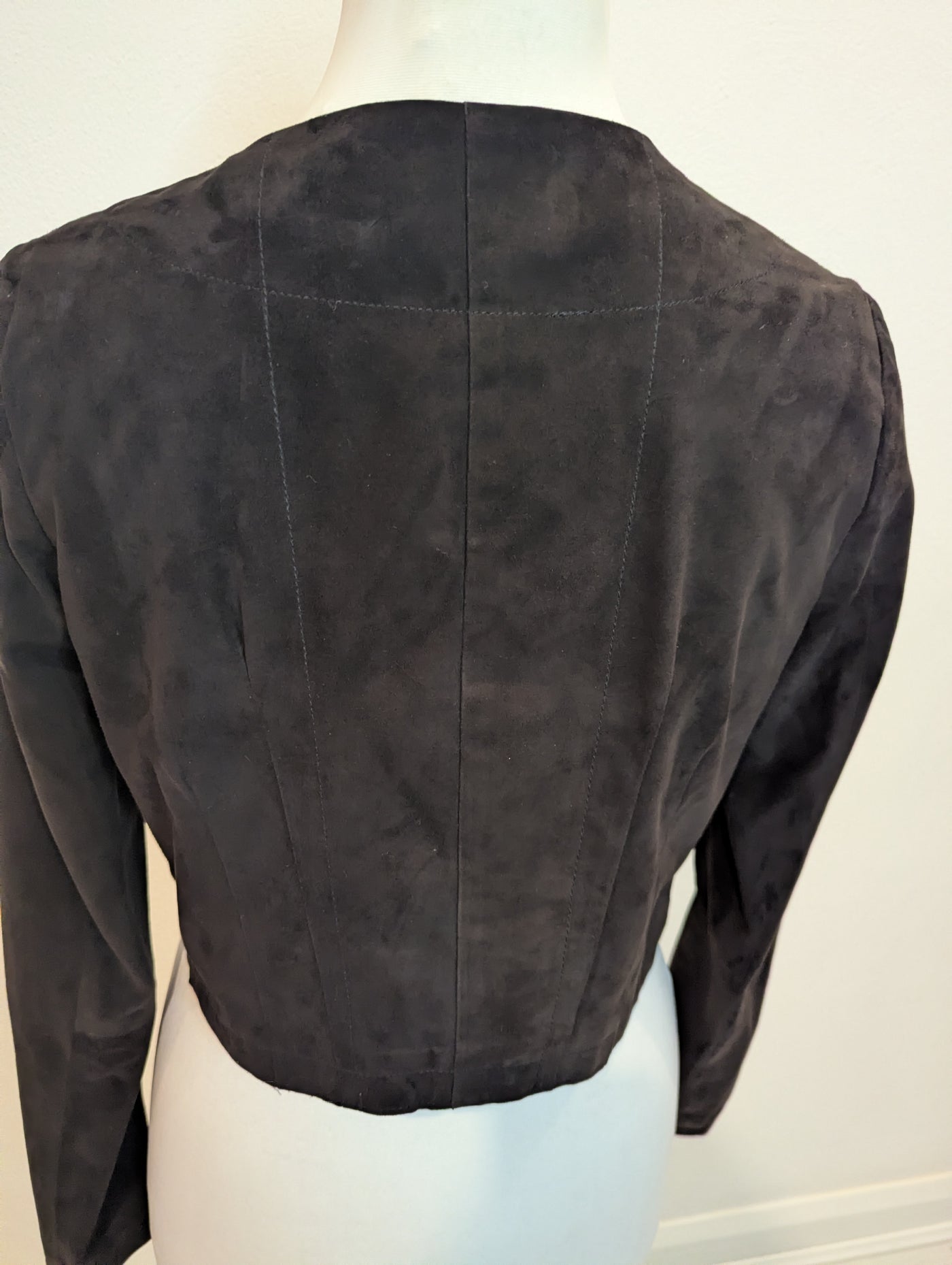 Day Birger Et Mikkelsen dark brown suede cropped jacket 12