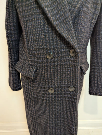 Polder check wool coat 12 RRP £550