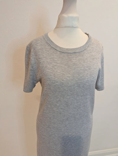 Weekend Max Mara Grey Knitted Dress S