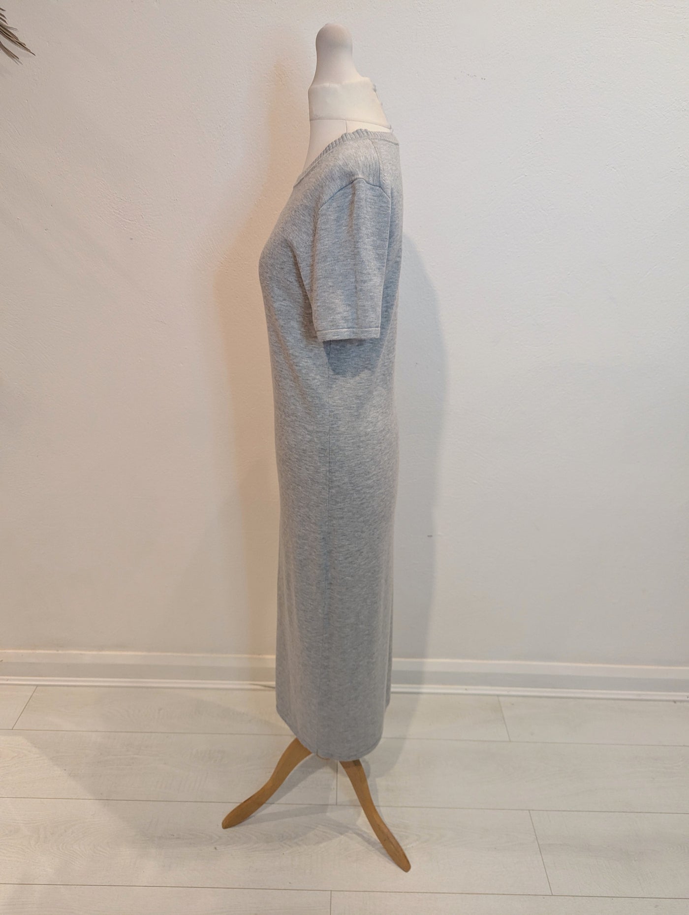 Weekend Max Mara Grey Knitted Dress S