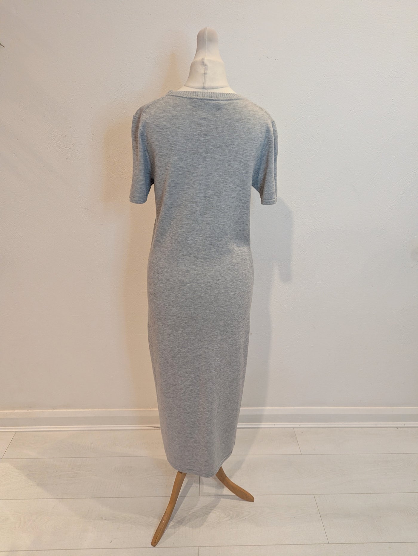 Weekend Max Mara Grey Knitted Dress S