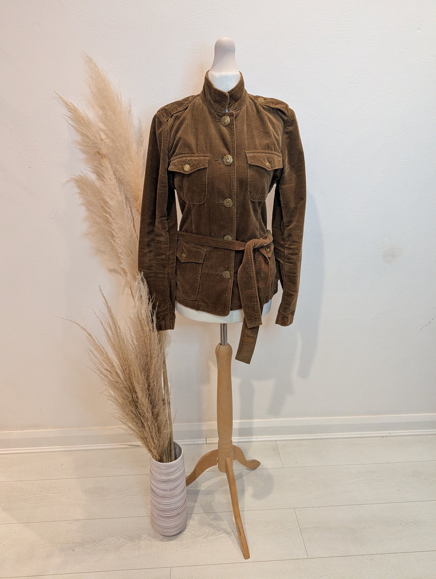 Ralph Lauren Polo Jeans Brown Cord Jacket M (small fitting)