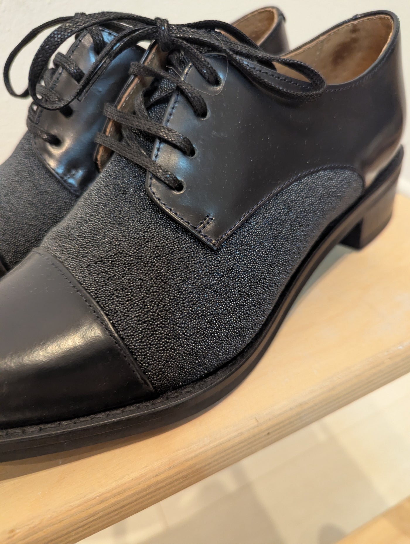 Selected Femme Black Brogues 4