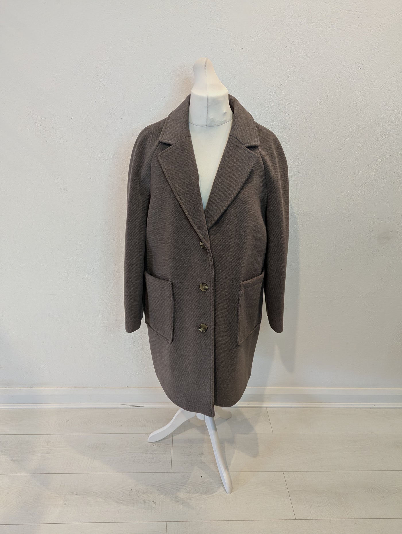 M&S Mocha Coat 18