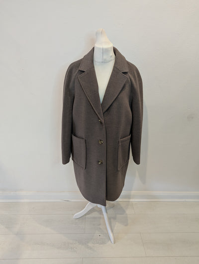 M&S Mocha Coat 18