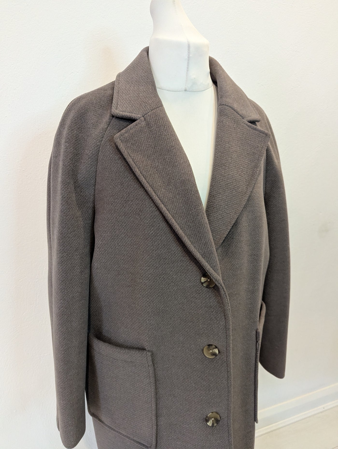 M&S Mocha Coat 18