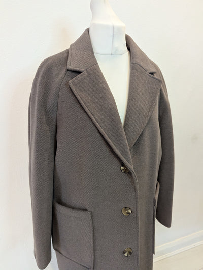 M&S Mocha Coat 18