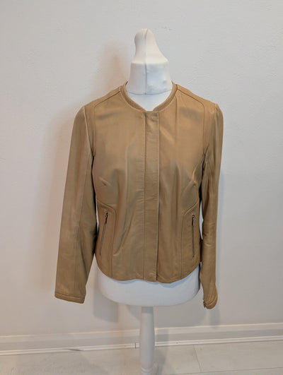 Autograph Camel Leather Jacket 16