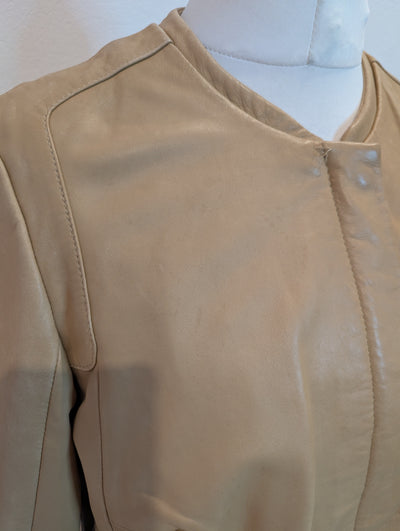 Autograph Camel Leather Jacket 16