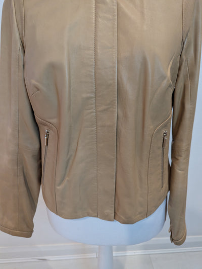 Autograph Camel Leather Jacket 16