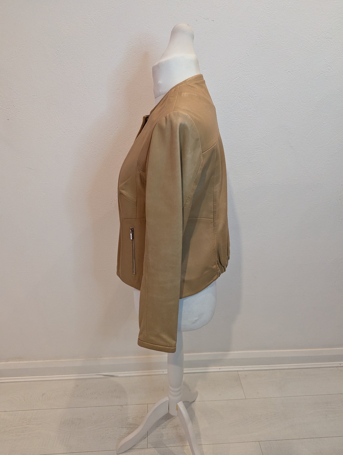 Autograph Camel Leather Jacket 16