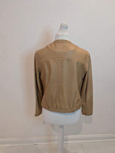Autograph Camel Leather Jacket 16