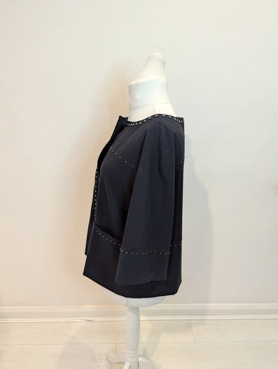 DKNY Black Stud Jacket 16