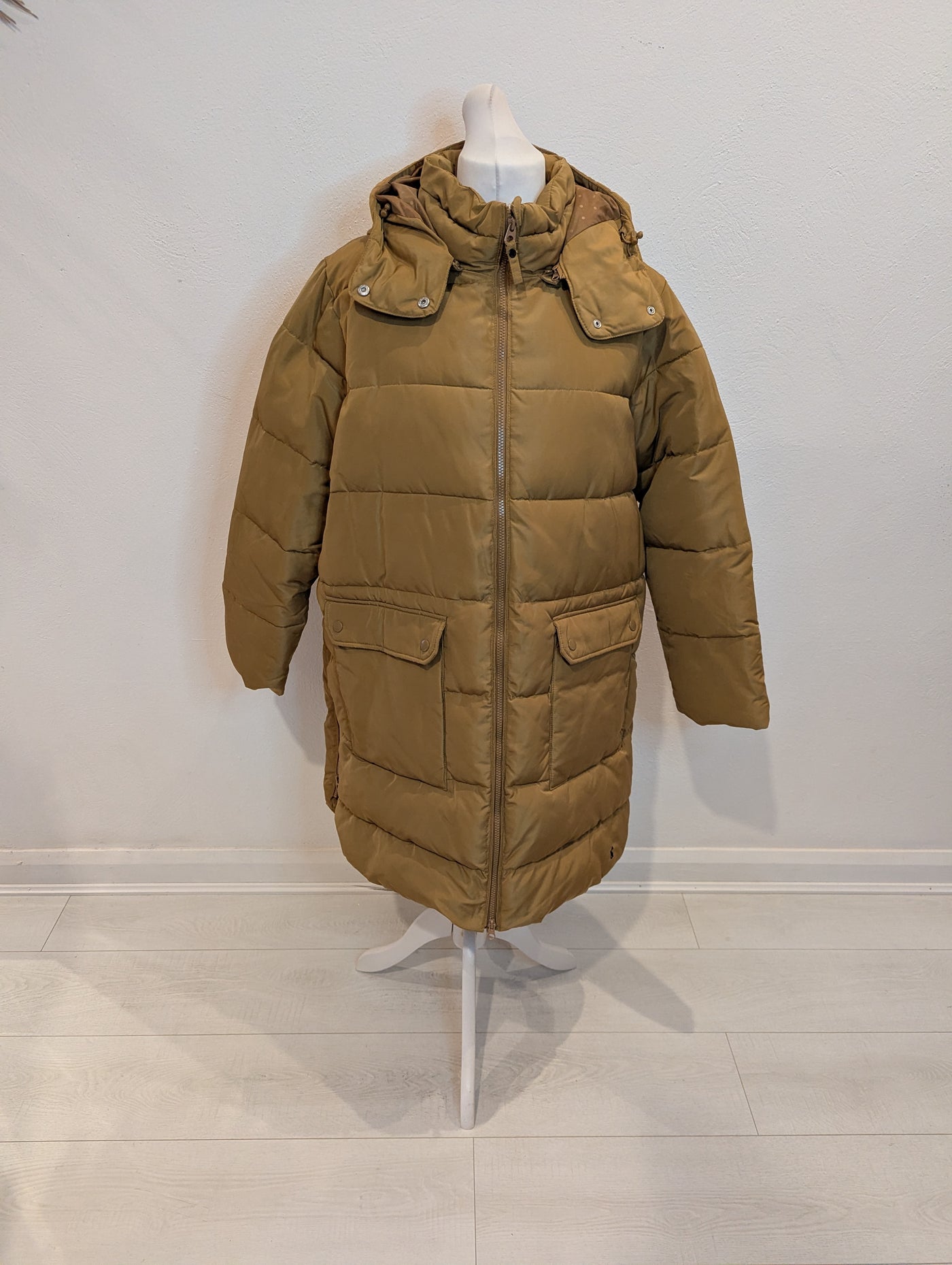 Joules Biscuit Puffa Coat 16 NWT