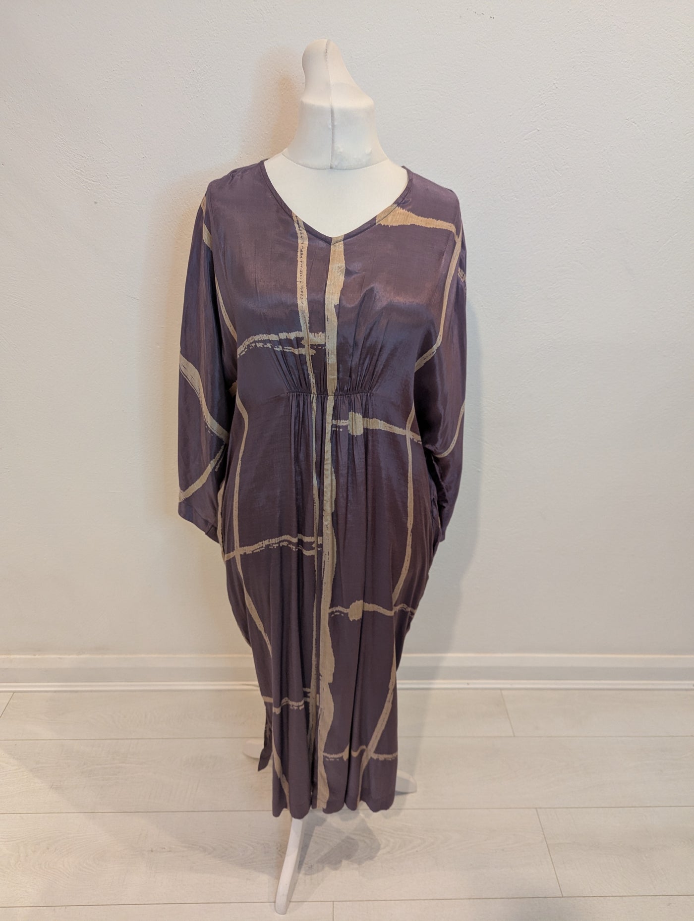 Costa 8 Mani Purple Dahlia Dress L NWT RRP £106